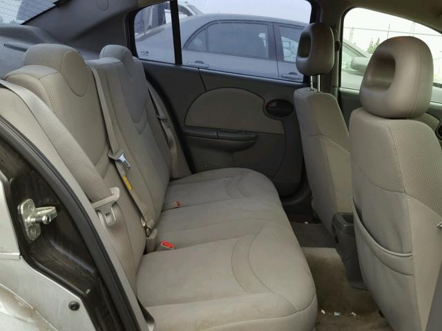 1G8AJ52F93Z161425 - 2003 SATURN ION LEVEL SILVER photo 6