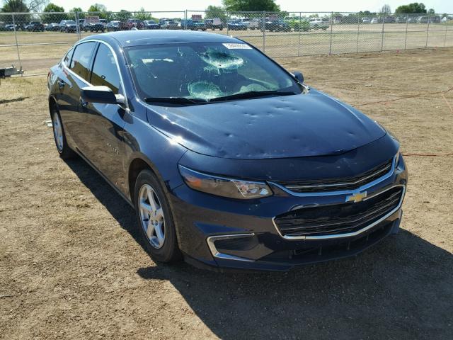 1G1ZB5ST1HF227382 - 2017 CHEVROLET MALIBU LS Mavi foto 1