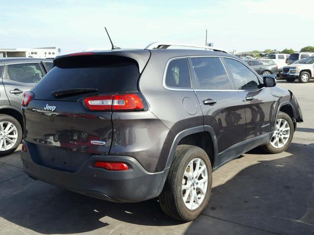 1C4PJLCB8GW329840 - 2016 JEEP CHEROKEE L GRAY photo 4