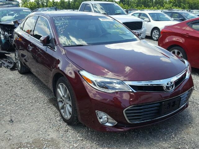 4T1BK1EB7FU152213 - 2015 TOYOTA AVALON XLE BURGUNDY photo 1