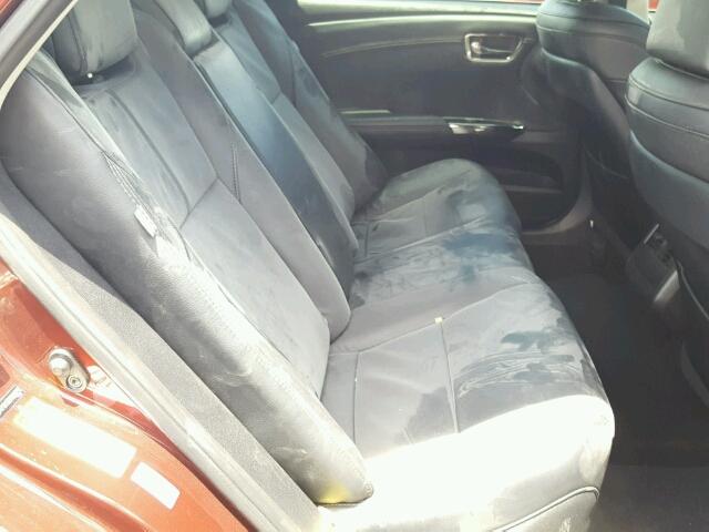 4T1BK1EB7FU152213 - 2015 TOYOTA AVALON XLE BURGUNDY photo 6