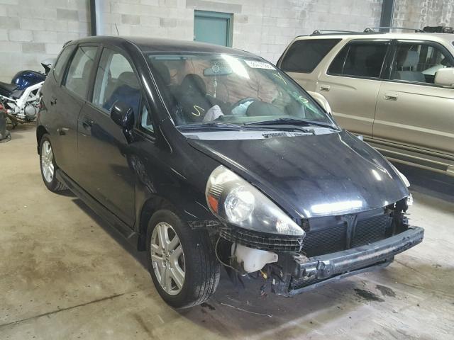 JHMGD38687S041924 - 2007 HONDA FIT S 黑色 照片 1