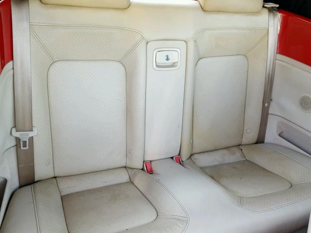 3VWCD31Y25M307288 - 2005 VOLKSWAGEN NEW BEETLE 红色 照片 6