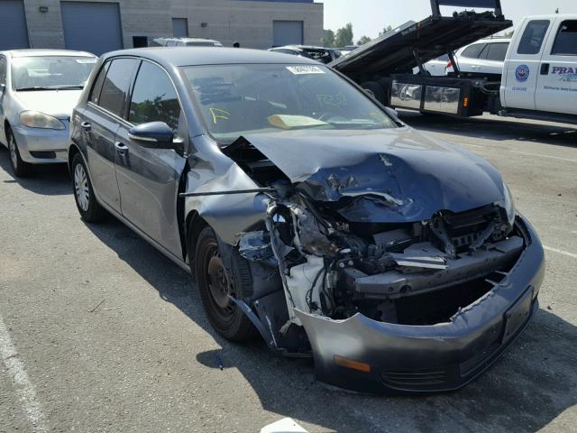 WVWDB7AJ4DW129616 - 2013 VOLKSWAGEN GOLF BLUE photo 1