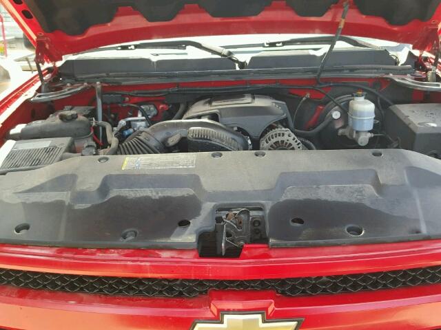 1GCEK14089Z259425 - 2009 CHEVROLET SILVERADO RED photo 7