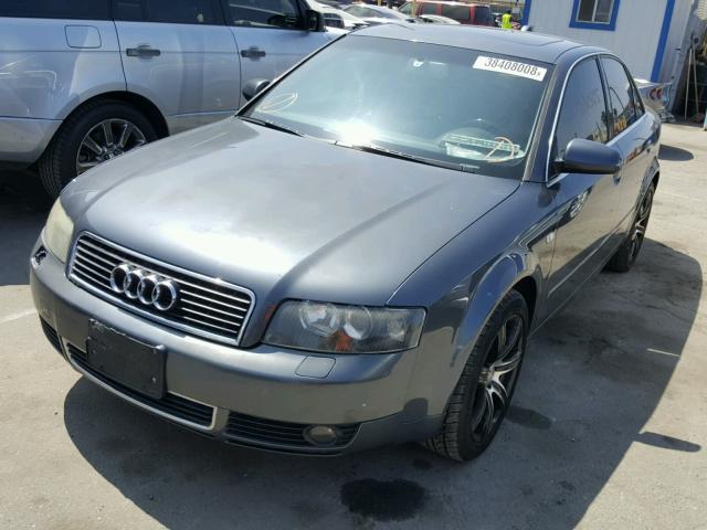 WAULT68E54A238835 - 2004 AUDI A4 3.0 QUA GRAY photo 2