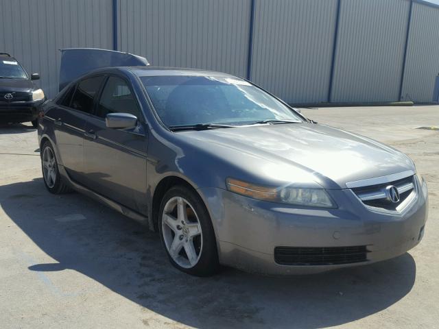 19UUA66215A038107 - 2005 ACURA TL GRAY photo 1