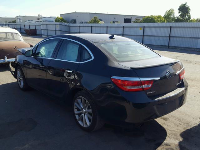 1G4PP5SK5D4134700 - 2013 BUICK VERANO BLACK photo 3