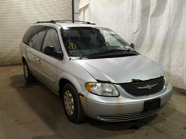 2C4GP44R74R535140 - 2004 CHRYSLER TOWN & COU SILVER photo 1