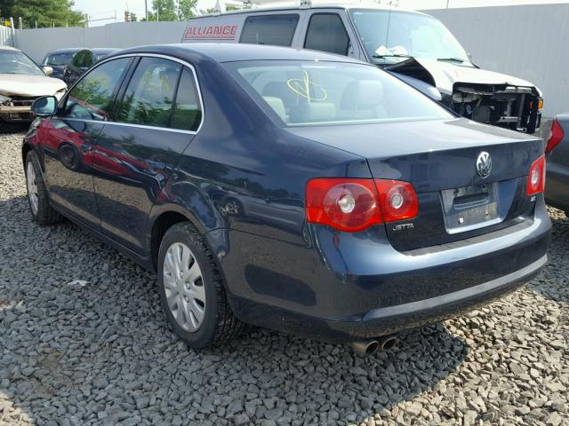 3VWRG71K65M646656 - 2005 VOLKSWAGEN NEW JETTA BLUE photo 3