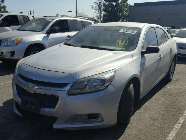 1G11B5SL2EF133827 - 2014 CHEVROLET MALIBU LS ვერცხლისფერი ფოტო 2