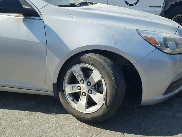 1G11B5SL2EF133827 - 2014 CHEVROLET MALIBU LS ვერცხლისფერი ფოტო 9