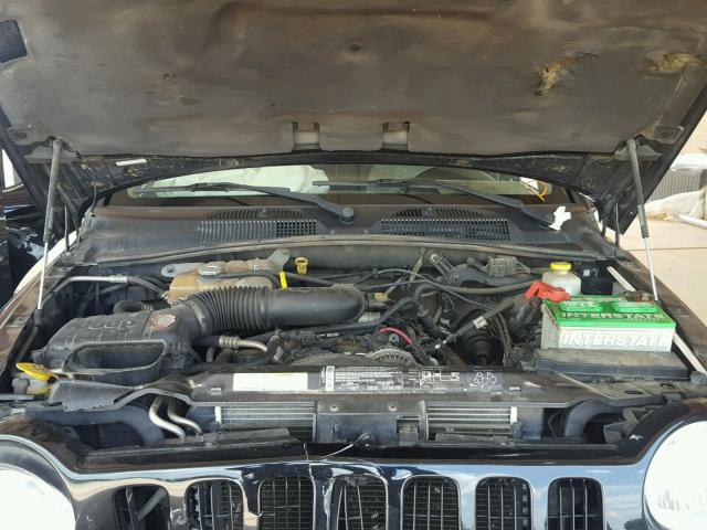 1J4GK38K34W116516 - 2004 JEEP LIBERTY RE BLACK photo 7