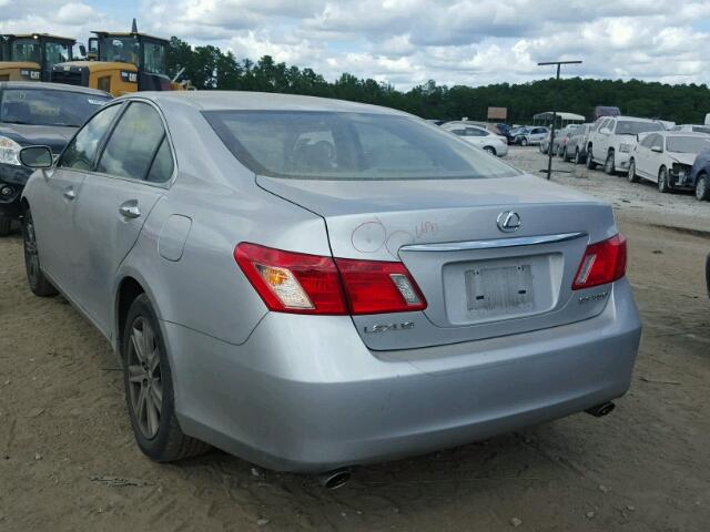 JTHBJ46GX92292385 - 2009 LEXUS ES 350 SILVER photo 3