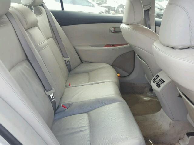 JTHBJ46GX92292385 - 2009 LEXUS ES 350 SILVER photo 6