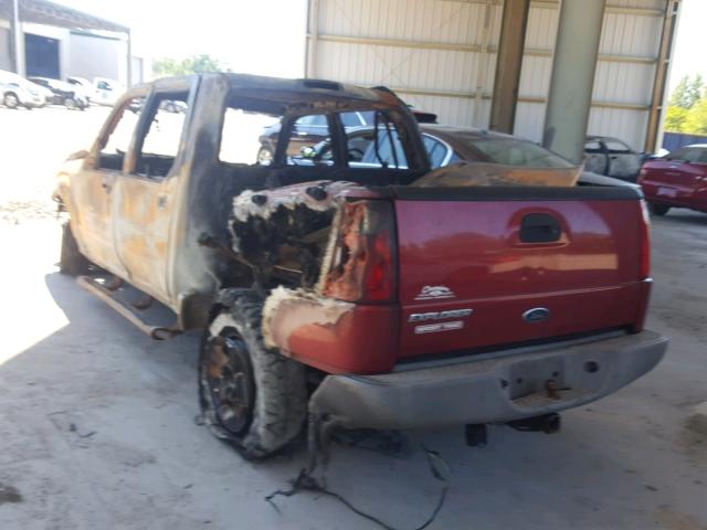 1FMZU77E01UC72656 - 2001 FORD EXPLORER S BURN photo 3