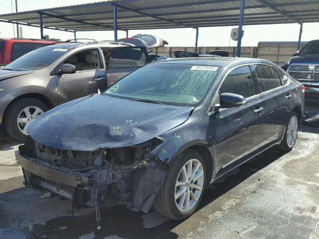 4T1BK1EB4EU084967 - 2014 TOYOTA AVALON BAS Blau Foto 2