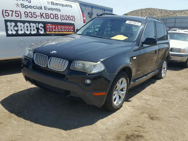 WBXPC93419WJ25496 - 2009 BMW X3 XDRIVE3 Schwarz Foto 2
