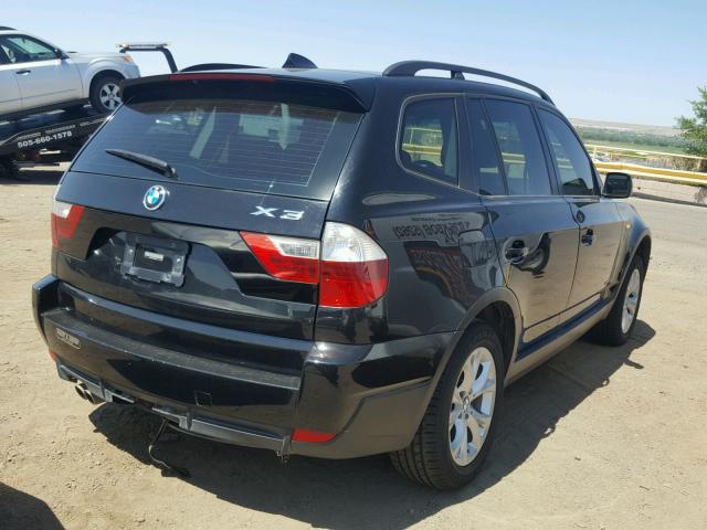 WBXPC93419WJ25496 - 2009 BMW X3 XDRIVE3 Schwarz Foto 4