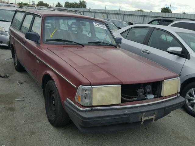 YV1AX8856K1824834 - 1989 VOLVO 245 DL RED photo 1