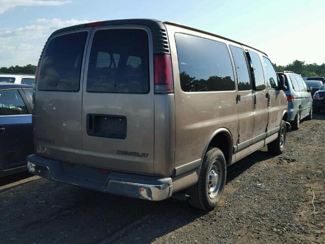 1GNGG25R8Y1184842 - 2000 CHEVROLET EXPRESS G2 TAN photo 4