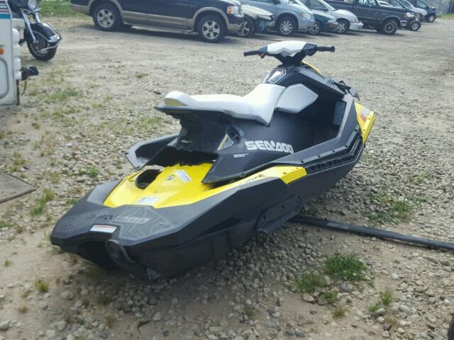 YDV66885D515 - 2015 SEAD JET SKI YELLOW photo 4