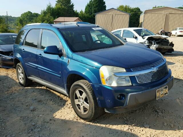 2CNDL63F766046853 - 2006 CHEVROLET EQUINOX LT BLUE photo 1