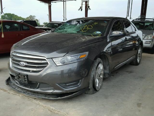 1FAHP2F81FG103697 - 2015 FORD TAURUS LIM GRAY photo 2