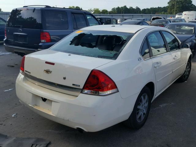 2G1WS553781244032 - 2008 CHEVROLET IMPALA POL WHITE photo 4