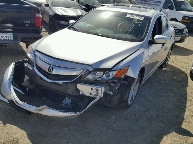 19VDE1F36EE013904 - 2014 ACURA ILX 20 SILVER photo 2