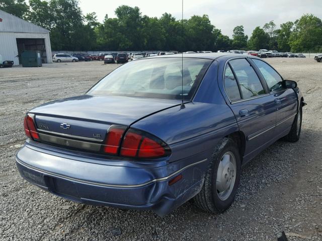 2G1WL52M4W9334540 - 1998 CHEVROLET LUMINA BAS 蓝色 照片 4
