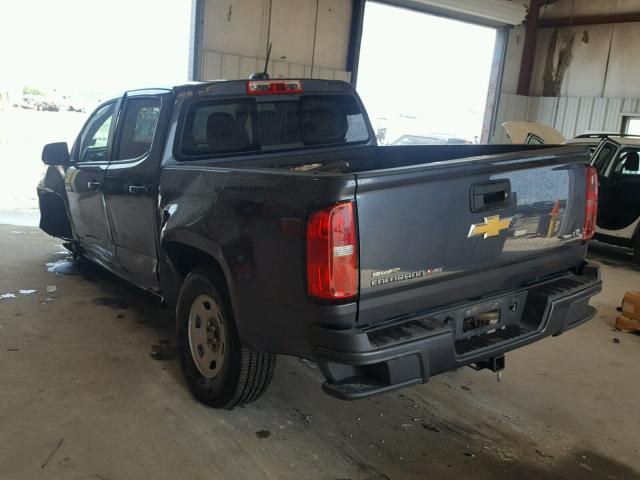 1GCGSCEN0H1302733 - 2017 CHEVROLET COLORADO L GRAY photo 3