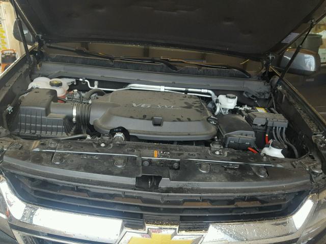 1GCGSCEN0H1302733 - 2017 CHEVROLET COLORADO L GRAY photo 7