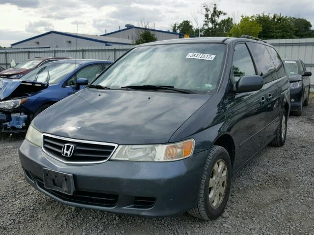 2HKRL180X3H503342 - 2003 HONDA ODYSSEY EX GRAY photo 2