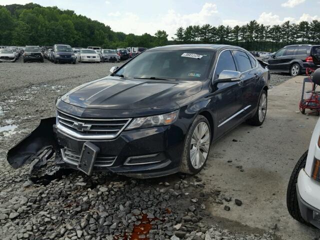 2G1145S37H9144717 - 2017 CHEVROLET IMPALA PRE BLACK photo 2