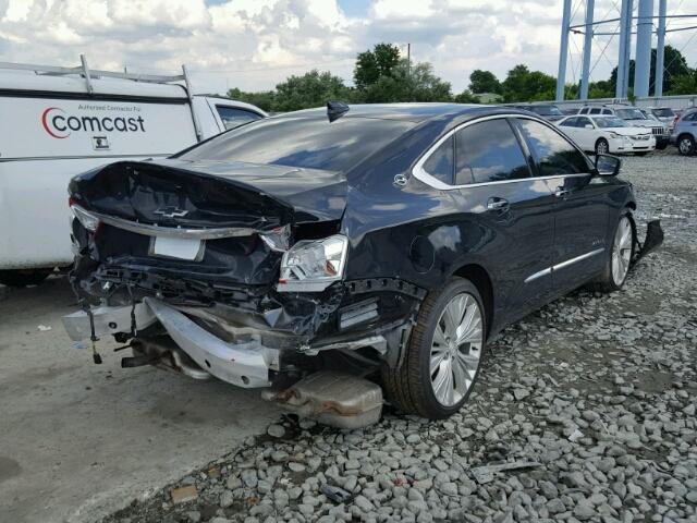 2G1145S37H9144717 - 2017 CHEVROLET IMPALA PRE შავი ფოტო 4