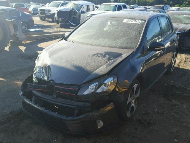 WVWHV7AJ0CW342764 - 2012 VOLKSWAGEN GTI BLACK photo 2