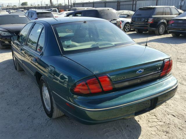 2G1WL52M8V9122903 - 1997 CHEVROLET LUMINA BAS GREEN photo 3