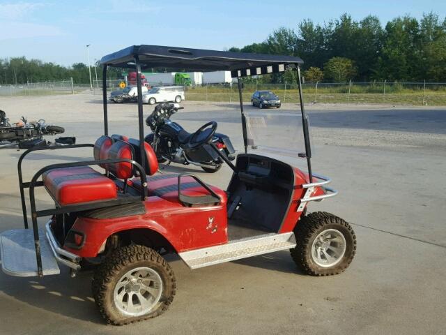 00000000002102430 - 2003 GOLF CART RED photo 4