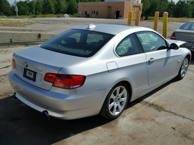 WBAWB73509P044733 - 2009 BMW 335 SILVER photo 4