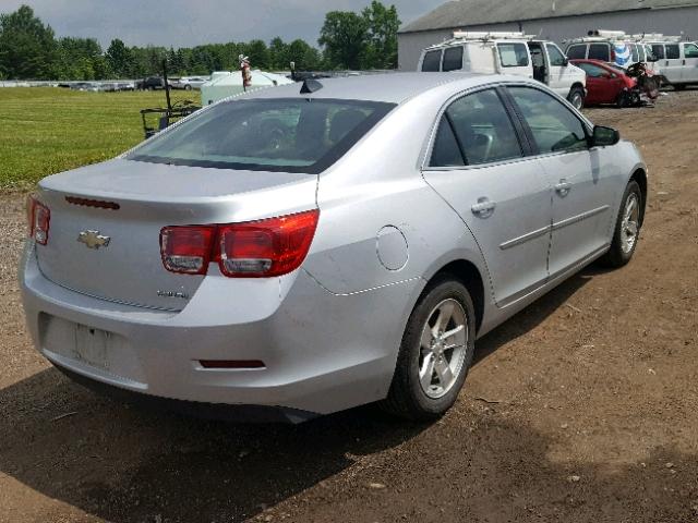 1G11B5SA4DF209884 - 2013 CHEVROLET MALIBU LS SILVER photo 4