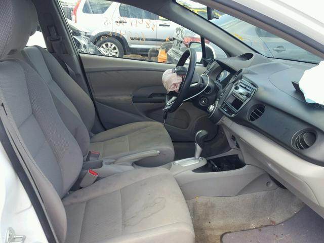 JHMZE2H35DS003889 - 2013 HONDA INSIGHT WHITE photo 5