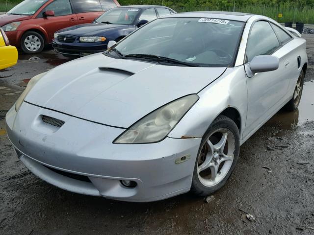 JTDDY32T8Y0019958 - 2000 TOYOTA CELICA GT- SILVER photo 2