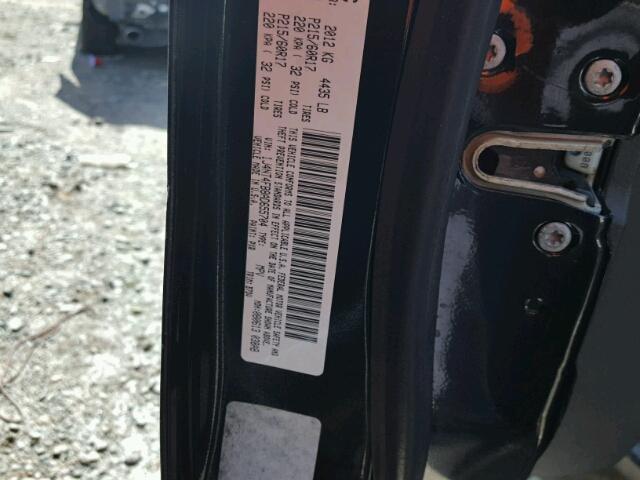 1J4NT4FB8AD655704 - 2010 JEEP COMPASS SP BLACK photo 10