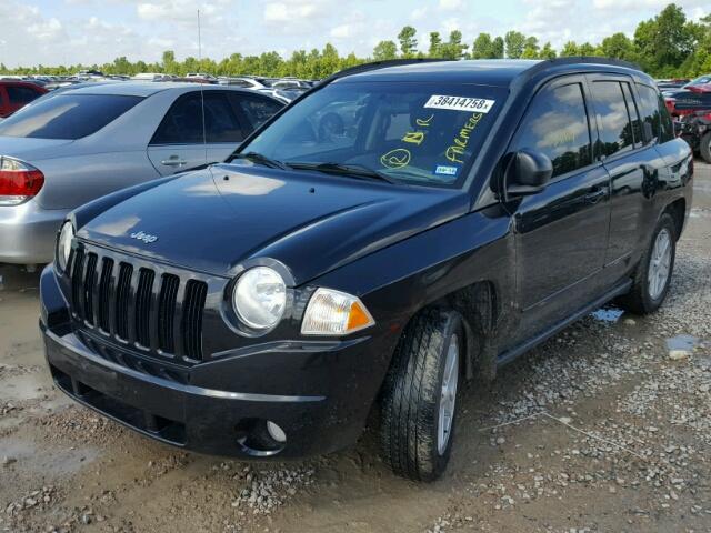1J4NT4FB8AD655704 - 2010 JEEP COMPASS SP BLACK photo 2