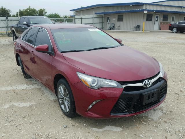 4T1BF1FK3HU674858 - 2017 TOYOTA CAMRY LE 栗色 照片 1