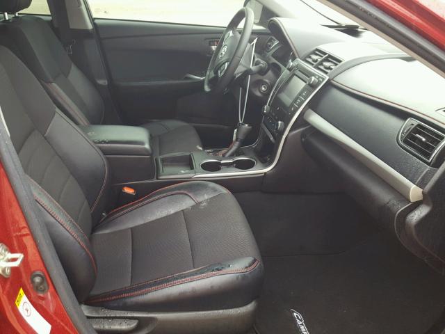 4T1BF1FK3HU674858 - 2017 TOYOTA CAMRY LE 栗色 照片 5