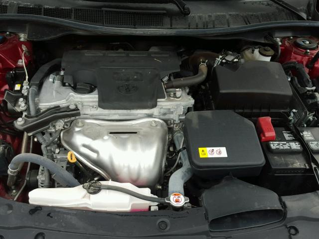 4T1BF1FK3HU674858 - 2017 TOYOTA CAMRY LE 栗色 照片 7