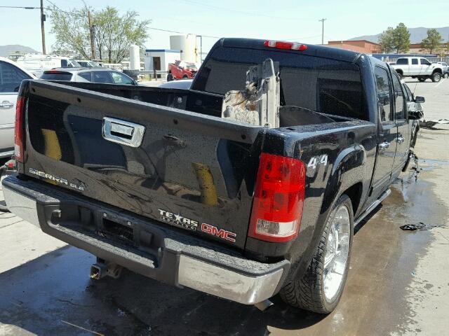 3GTEK13J98G254176 - 2008 GMC SIERRA K15 BLACK photo 4