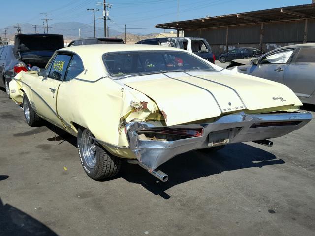 4443782107256 - 1968 BUICK SKYLARK CU YELLOW photo 3